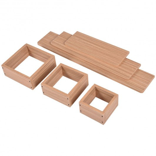 Set of 6 Home Display Floating Wall Mounted Shelves