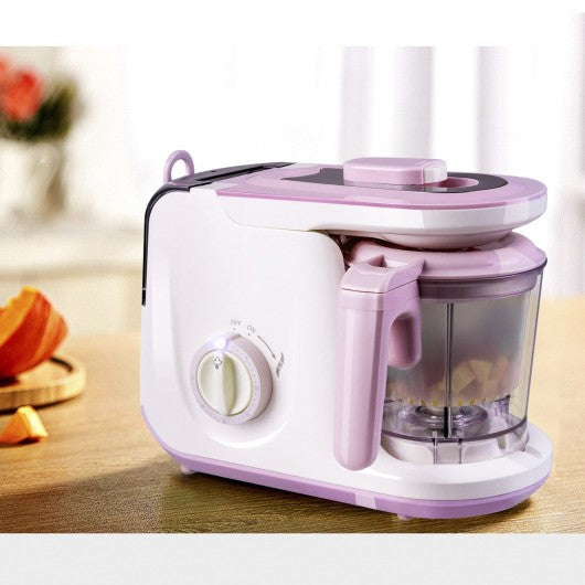 5-in-1 Heating Defrosting Baby Food Maker Infant Feeding Blender
