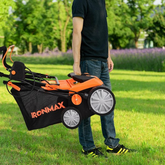 13Amp Corded Scarifier 15€� Electric Lawn Dethatcher