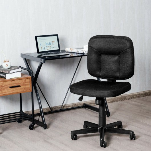 Low-Back Office Chair with Adjustable Height & Lumbar Support