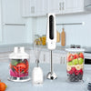 2 Speed 600 W 4 in 1 Electric Immersion Hand Blender-White