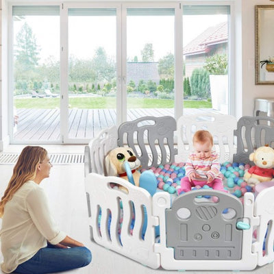 10-Panel Kids Safety Activity Center