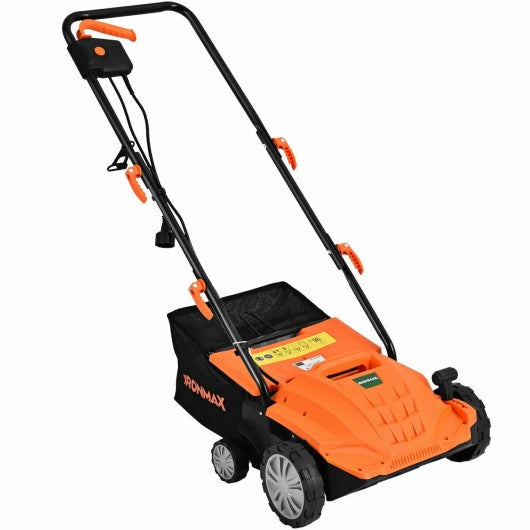 12Amp Corded Scarifier 13€� Electric Lawn Dethatcher