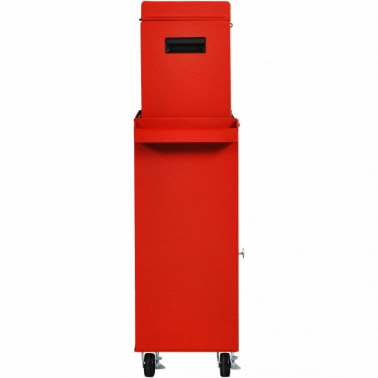 2 in 1 Tool Chest & Cabinet with 5 Sliding Drawers