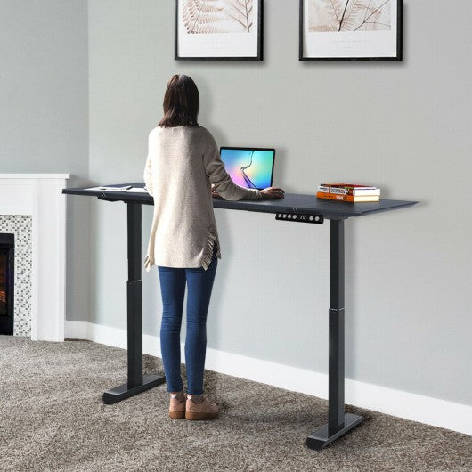 Adjustable Electric Stand with Controller-Black