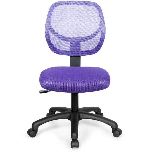 Low-back Computer Task Office Desk Chair with Swivel Casters