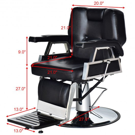 Hydraulic Recline Salon Styling Barber Chair