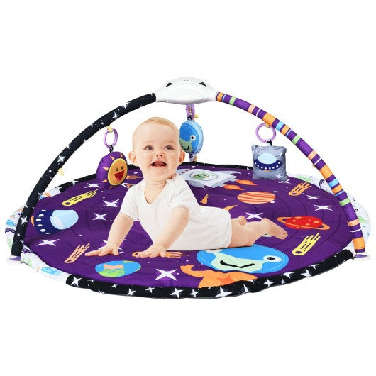 Baby Gym Educational Play Mat with Hanging Toys