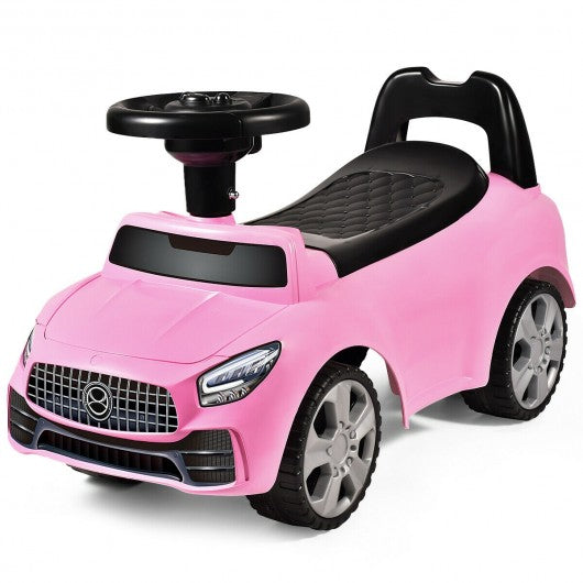 Foot-to-Floor Kids Ride-On Push Toddler Sliding Car