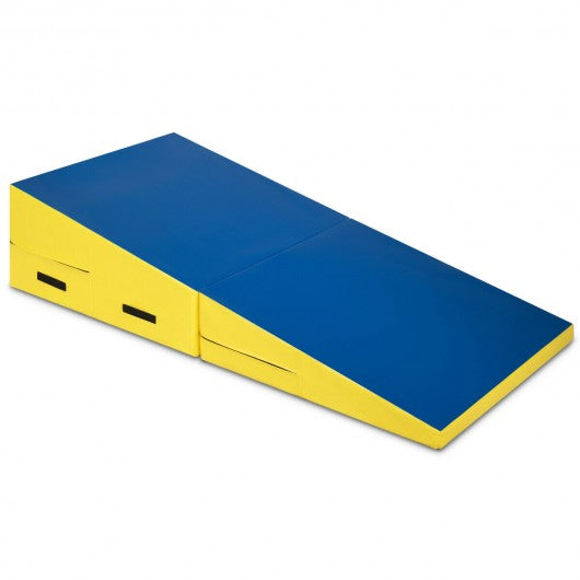 Folding Incline Mat Slope Cheese Gymnastics Gym Exercise