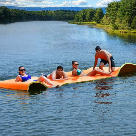 12' x 6' 3 Layer Floating Water Pad