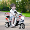 20-day Presell 3 Wheel Kids Ride On Motorcycle 6V Battery Powered Electric Toy Power Bicyle New-Gray
