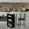 3 Piece Counter Height Pub Dining Set-Natural