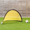 6' 4' 2.5' Set of 2 Portable Pop-Up Soccer Goals Net-6'