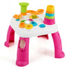 2 in 1 Early Education Toy Toddler Learning Table-Pink