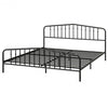 King Size Metal Bed Frame with Headboard & Footboard