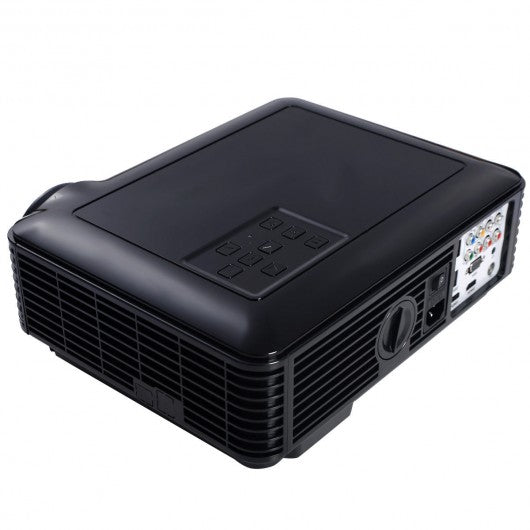 5000 Lumens HD 1080P 3D LED Portable Home Theater Projector