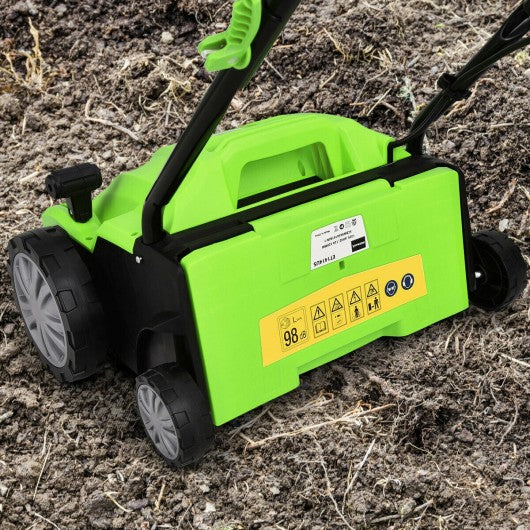 12Amp Corded Scarifier 13€� Electric Lawn Dethatcher