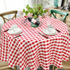 2 Pcs Stain Resistant and Wrinkle Resistant Table Cloth-Red