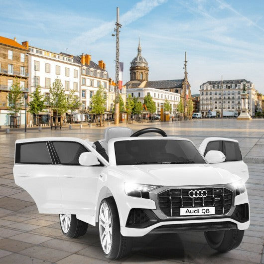 12V Licensed AudiQ8 Kids Ride On Car