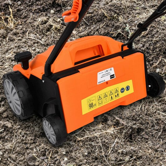 12Amp Corded Scarifier 13€� Electric Lawn Dethatcher