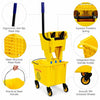 26 Quart Side Press Wringer Commercial Mop Bucket