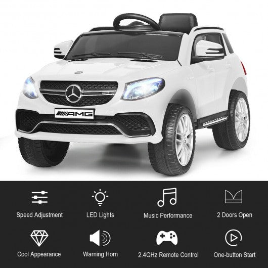 12V Mercedes-Benz GLE Licensed Kids Ride On Car