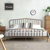 King Size Metal Bed Frame with Headboard & Footboard