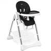 Foldable High Chair with Large Storage Basket