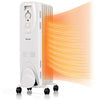 1500W Oil Filled Radiator Portable Heater with Adjustable Thermostat
