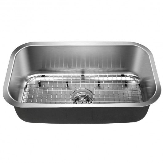 31'' Stainless Steel Single Bowl Kitchen Sink Basin