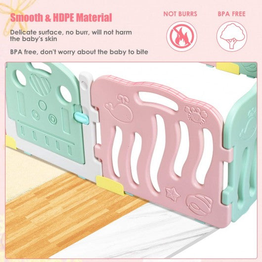 10-Panel Kids Safety Activity Center