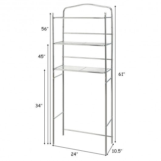 3-Tier Space Saver Over The Toilet Bathroom