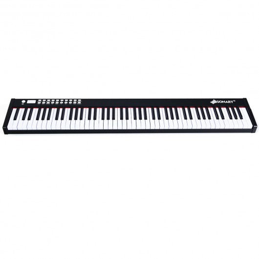 BX-II 88 key Portable Weighted Digital Piano with Bluetooth & MP3
