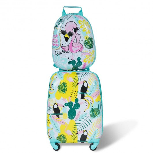 2 pcs Kids Luggage Set 12