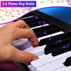 88 Key Portable Electronic Piano with Bluetooth and Voice Function