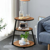 Round 3-Tier Sofa Side Table