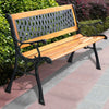 Outdoor Cast Iron Patio Bench