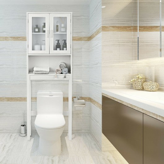 Bathroom Tower Storage Cabinet Organizer