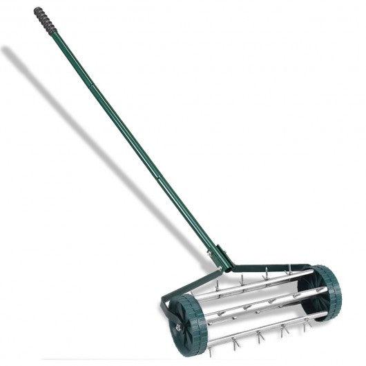 Heavy Duty Rolling Garden Lawn Aerator