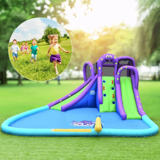 Inflatable Water Park Mighty Bounce House with Large Pool