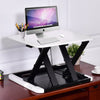 Slim 8 Adjustable Standing Folding Lap Desk-White