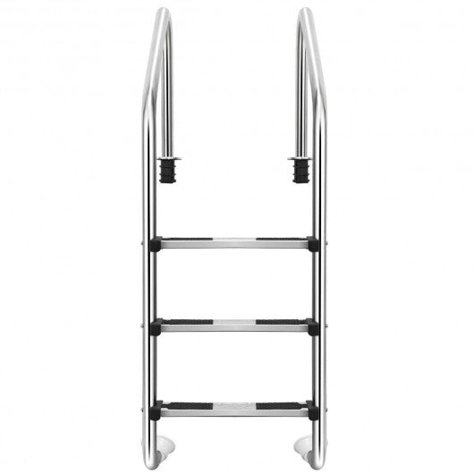 3-Step Swimming Pool Ladder w/ Anti-Slip Steps