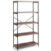 Multipurpose Open Bookcase Industrial Rack Storage Shelf
