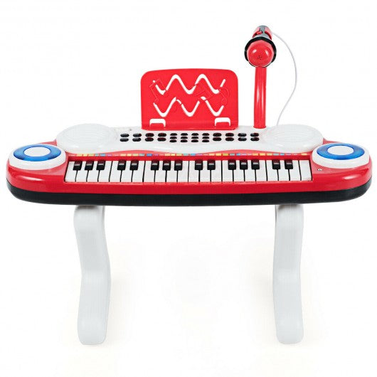 37 Key Kids Electronic Piano Keyboard Playset