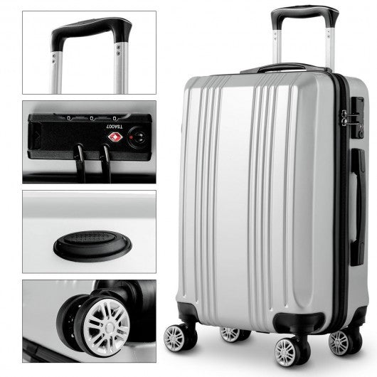 3PC Luggage Set Travel Suitcase with TSA Lock