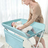Folding Baby Changing Table with Storage -Blue