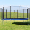 16' Trampoline Combo with Safety Enclosure Net Spring Pad & Ladder