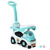 3 in 1 Ride On Push Car with Music Box & Horn
