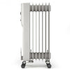 1500W 7-Fin Portable Electric Oil Filled Radiator Heater